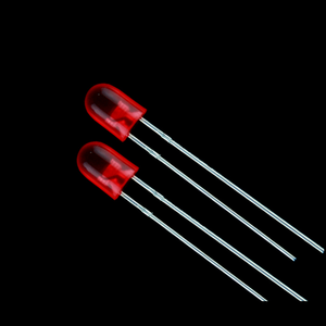 Diodo LED de inmersión de 5mm de Color Rosa difuso ovalado 346 sin brida - Product Image 3