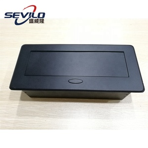 Soket listrik Zinc Alloy, soket listrik Pop up nirkabel, kotak lantai Multi Plug, soket listrik - Product Image 3