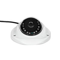 Cámara de Seguridad AHD Tipo Domo para Autobús Escolar, 1080P, Impermeable, Gran Angular, Vista de 120 Grados, Vigilancia Vehicular