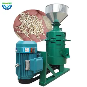 Dry Soybean Barley Peeling Machine Mini Wheat Cleaning Machine