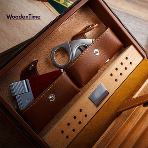 Personalizado viajero <span class=keywords><strong>de</strong></span> viaje portátil puro con humidificador <span class=keywords><strong>cortador</strong></span> <span class=keywords><strong>de</strong></span> <span class=keywords><strong>puros</strong></span> y ligero <span class=keywords><strong>de</strong></span> madera <span class=keywords><strong>de</strong></span> cedro <span class=keywords><strong>de</strong></span> bandeja - Product Image 5