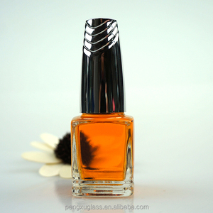 16 ml de alta calidad gran claro botella de vidrio vacía botella de gel de esmalte de uñas botella de esmalte de uñas con tapa - Product Image 2