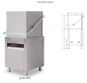 <span class=keywords><strong>Lavavajillas</strong></span> Profesional de Uso Comercial para Restaurantes - Product Image 1