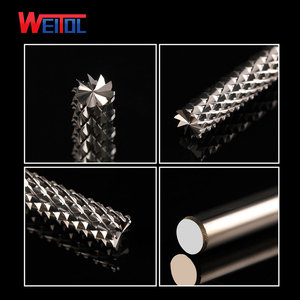WeiTol 3A Lớp Phẳng Dưới Ngô răng dao phay Xi Măng tấm cắt routerbit end mill - Product Image 3