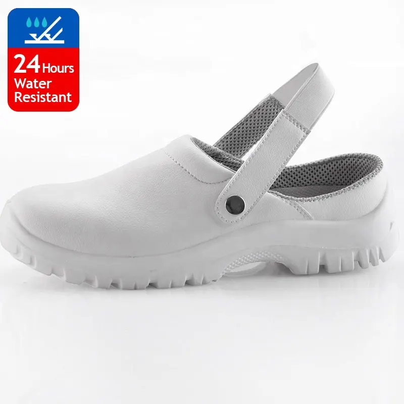 Sabot médical blanc antidérapant SB srs, sabots d'hôpital, chaussures pour femmes