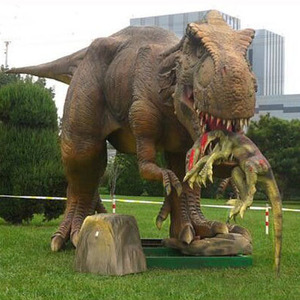 Vue Sur le jardin Grand En Fiber De Verre <span class=keywords><strong>Dragon</strong></span> Statue Résine Dinosaure Sculpture - Product Image 1