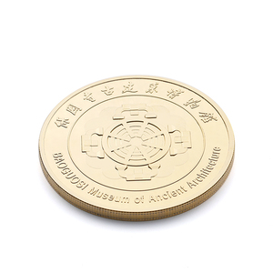 Antigua arquitectura antigua <span class=keywords><strong>china</strong></span> templo oro souvenir metal moneda de <span class=keywords><strong>la</strong></span> suerte en <span class=keywords><strong>china</strong></span> - Product Image 3