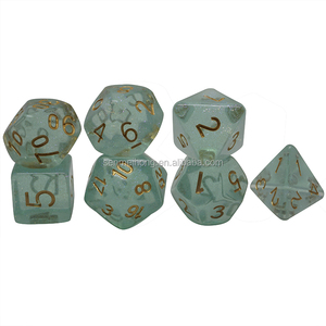 <span class=keywords><strong>Jeu</strong></span> de dés MTG DND en résine fait main-7 dés <span class=keywords><strong>RPG</strong></span> polyédriques personnalisés pour jeux de table, cadeau unique pour les joueurs avec boîte de rangement - Product Image 4