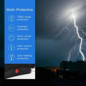 Ổ Cắm Tháp Không Dây Ổ Cắm Trạm Sạc 9 Ổ Cắm 4 Cổng <span class=keywords><strong>USB</strong></span> - Product Image 4