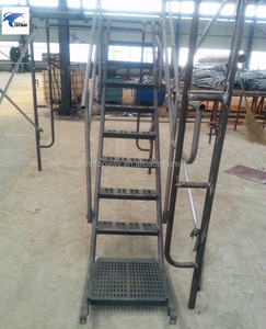 Peso ligero móvil de acero andamios amplia rápida escalera - Product Image 1