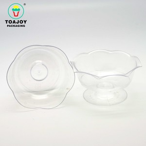 Jetable bol <span class=keywords><strong>de</strong></span> gelée avec logo personnalisé pp tasse 50 ml en plastique coupes à dessert - Product Image 4