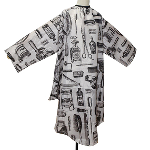 Capes de barbier en tissu Polyester, vêtements de travail pour barbier de haute qualité, pour <span class=keywords><strong>coiffeur</strong></span>, 1 pièce - Product Image 3