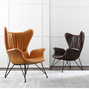 Usine en gros fauteuils uniques en acier inoxydable chaise inclinable chaise à bas prix - Product Image 2