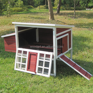 NUEVA cubierta plana móvil paquete gallinero pequeño animal <span class=keywords><strong>Casa</strong></span> de pollo - Product Image 3
