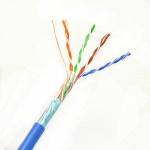 Pasar la prueba Mejor Precio de 300 M bulbo/foco cobre Ftp Cat5E <span class=keywords><strong>Cable</strong></span> Lan 4Pr 24Awg - Product Image 1