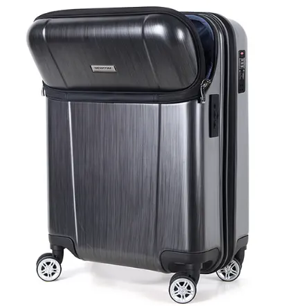 Newcom 2021 custom luggage set carry on luggage suitcase with TSA lock trolley case suitcase with USB port for phone charging