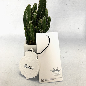 China High Quality Garment Paper Card New Custom Cardstock <strong>Supplier</strong> <strong>Clothing</strong> <strong>Hang</strong> <strong>Tag</strong> - Product Image 3