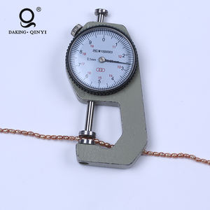 Daking joyería 3mm arroz forma Champagne Natural perlas de agua dulce filamentos - Product Image 5