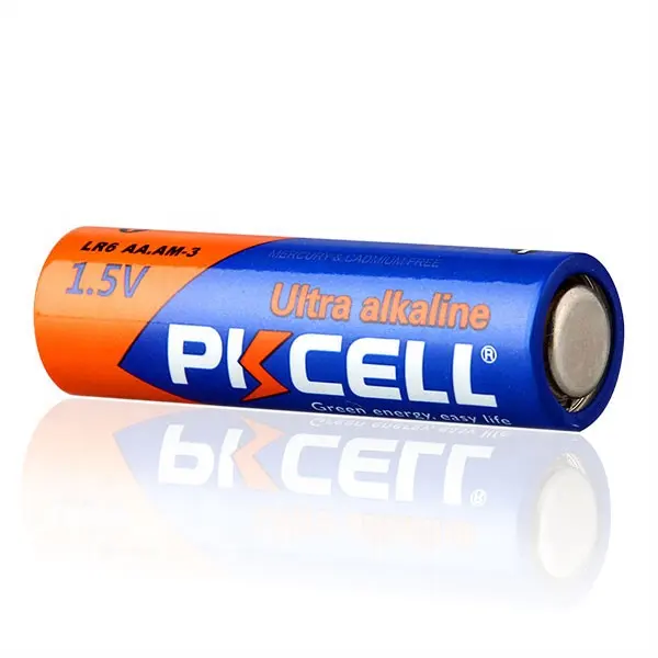 Jual promo pkcell lr6 aa am3 baterai sel alkaline kering untuk mobil elektrik anak-anak lr6 4bl energizer baterai otomatis daya alkaline