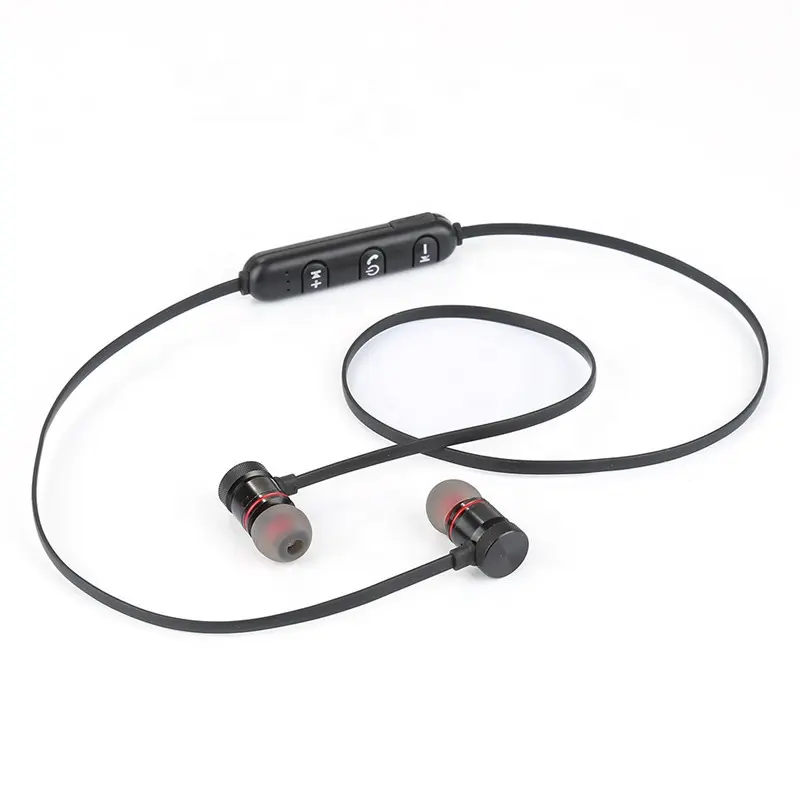 Factory Direct Magnet Earphone Sport Wireless Bluetooths Headset Stereo Bass Earbuds with Mic