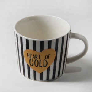 375 ml <span class=keywords><strong>Feliz</strong></span> <span class=keywords><strong>Cumpleaños</strong></span> de impresión de oro mango de oro lavavajillas de Taza de cerámica - Product Image 3