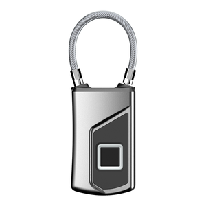 Seguridad <span class=keywords><strong>de</strong></span> equipaje bloqueo inteligente huellas dactilares <span class=keywords><strong>de</strong></span> carga USB cerradura <span class=keywords><strong>candado</strong></span> impermeable - Product Image 1