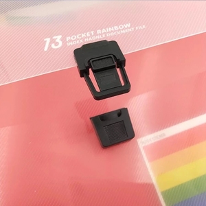 Văn Phòng Phẩm Nhựa Khóa Cho A4 Kích Thước Pocket Mở Rộng Tập Tin Tài Liệu Bag Organizer Thư Mục Trường Hợp Tập Tin - Product Image 3