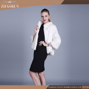 China Mercado Mayorista Natural visón Mink <span class=keywords><strong>abrigo</strong></span> de piel de visón abrigos - Product Image 2