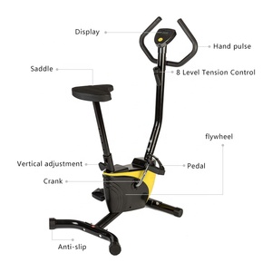 Usage domestique Fitness Vélo D'appartement 8 Niveaux Résistance Pliant Vélo de Ceinture - Product Image 2