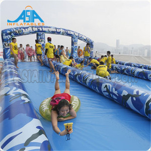Outdoor <strong>50m</strong> City <strong>Slide</strong>, <strong>Inflatable</strong> <strong>slip</strong> n <strong>Slide</strong> Water <strong>Slide</strong> for Adult <strong>and</strong> Kids - Product Image 5