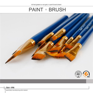 Giorgione Wholesale Art Crafts Wooden <strong>Long</strong> <strong>Handle</strong> Watercolor <strong>Brush</strong> Pen Set in <strong>Paint</strong> <strong>Brush</strong> - Product Image 4