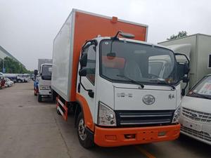 FAW 4x2 nouveau et d'<span class=keywords><strong>occasion</strong></span> <span class=keywords><strong>petit</strong></span> camion de fret chinois manuel Diesel Van avec rangée unique meilleur <span class=keywords><strong>prix</strong></span> pour le segment des camions légers - Product Image 6