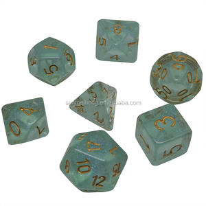 <span class=keywords><strong>Jeu</strong></span> de dés MTG DND en résine fait main-7 dés <span class=keywords><strong>RPG</strong></span> polyédriques personnalisés pour jeux de table, cadeau unique pour les joueurs avec boîte de rangement - Product Image 5