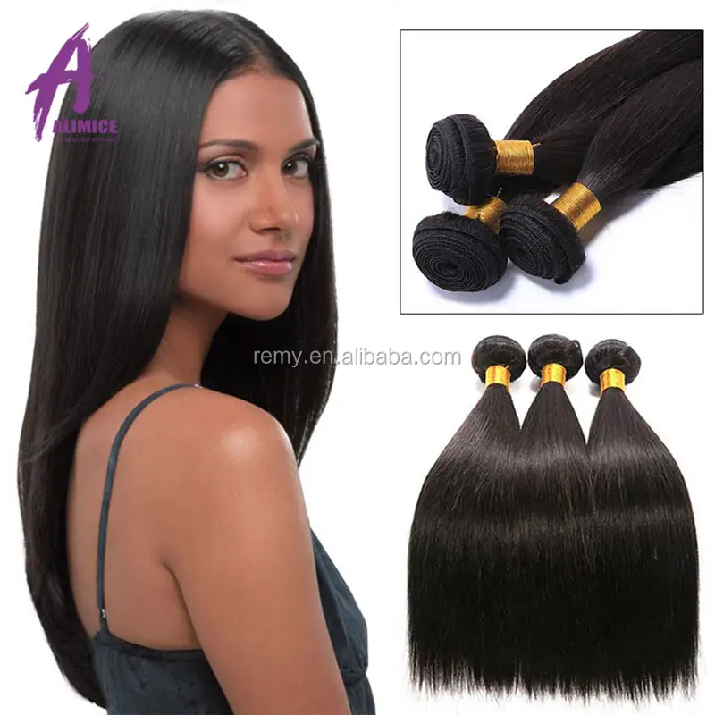 Billige malaysische menschliche Haarwebart, China Supplier Wholesale Malaysian Hair Weave Silky Straight