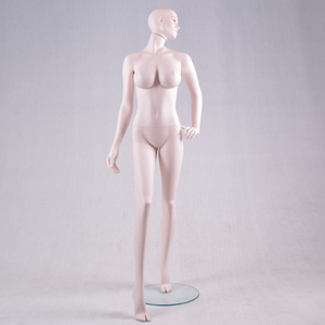 Tête de maquillage en fibre de verre, sexy, mannequin féminin de maquillage, gros seins, affichage, en plastique - Product Image 2
