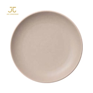 Piedras negro rosa porcelana <span class=keywords><strong>gres</strong></span> vajilla vajilla cargador placas al por mayor - Product Image 2