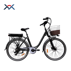 Bicicletta Elettrica da Donna Popolare con Motore 36V 250W, Pneumatici 700C*38 e Grande Cestino - Product Image 2