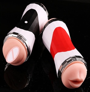 4D Électrique Vibrant Masturbateur Tasse Double Canal Mâle Chatte Humide - Product Image 6