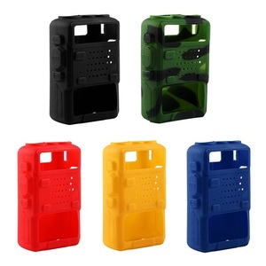 Venta caliente dos Radio protección suave funda de silicona para $TERM impacto Baofeng <span class=keywords><strong>UV</strong></span>-5R UV5R + <span class=keywords><strong>UV</strong></span>-<span class=keywords><strong>5RE</strong></span> <span class=keywords><strong>Plus</strong></span>, 5 colores, funda protectora envío de la gota - Product Image 3