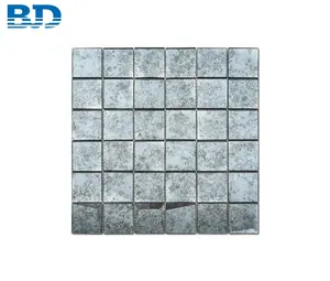 12X12 Kamar Mandi Backsplash Cermin Antik Ubin Mosaik Kaca