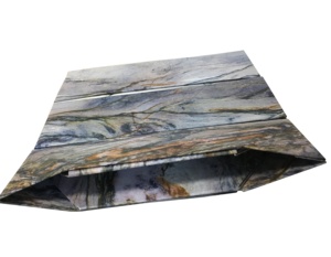 Seau à glace et sac en papier recyclé pliables et imperméables imprimés sur mesure pour l'emballage du vin, <span class=keywords><strong>de</strong></span> la vodka et des sodas - Product Image 4