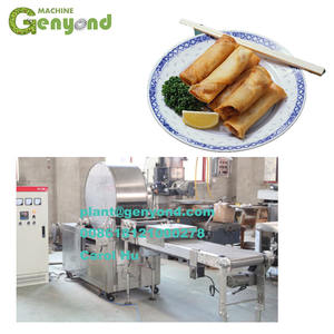 包装製造機春ロールペストリーシート成形ベーキング & 春ロール折りたたみ成形工場 - Product Image 6