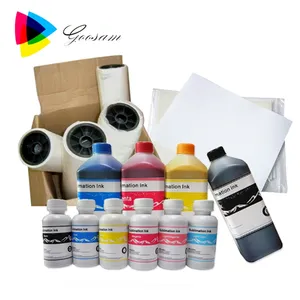 Baja temperatura de sublimación de tinta para RICOH Aficio SG3110DN impresora para taza de tela de poliéster