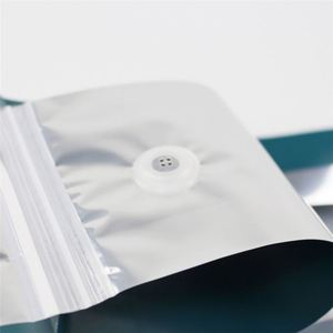 12 Oz Forte Étanchéité Côté Feuille D'argent Personnalisé Gousset Haricot <span class=keywords><strong>Acheter</strong></span> Sac D'emballage De Café Avec Valve - Product Image 3