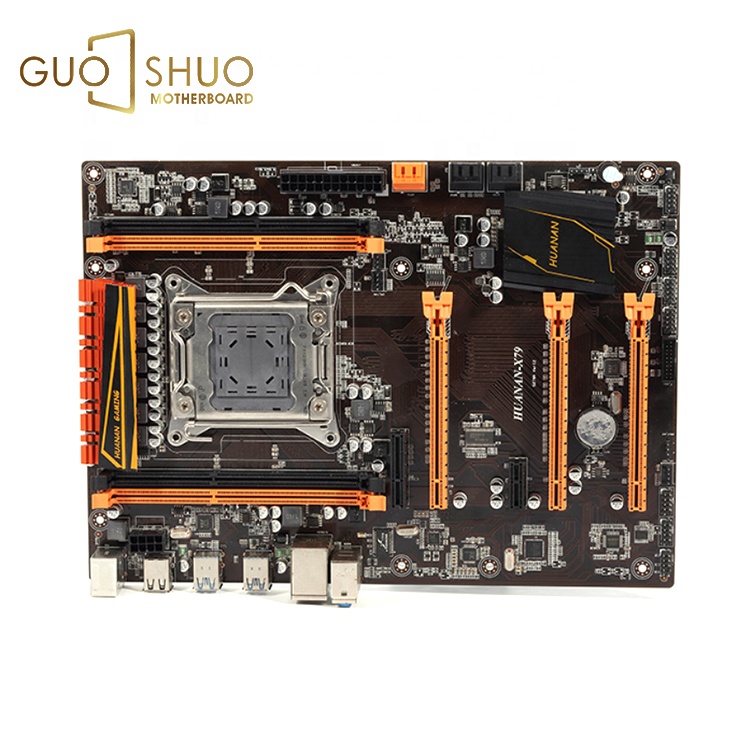 Производитель новый бренд Intel X79 материнская плата 4 * ddr3 lga 2011 Поддержка сервера ram mobo
