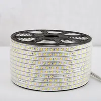 Bande lumineuse LED rgb, 5730, 80 diodes/mètre, 220V, IP67, flexible et étanche