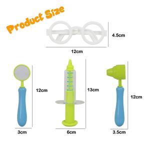 Ensemble de jeu de rôle de médecin - Trousse de médecin en plastique pour enfants, jouet de médecin pour bébé avec tenue de déguisement et costume pour 2-4 ans - Product Image 4