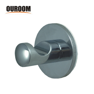 Ouroom/OEM Produits En Gros 510022 Personnalisable <span class=keywords><strong>Pas</strong></span> <span class=keywords><strong>Cher</strong></span> Toilette En Laiton Patère en acier inoxydable - Product Image 1