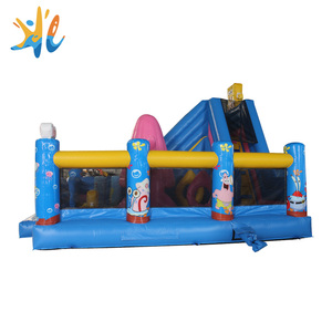 Inflable comercial seco slide personalizado <span class=keywords><strong>de</strong></span> dibujos animados diapositiva <span class=keywords><strong>bob</strong></span> <span class=keywords><strong>Esponja</strong></span> y patrick star slide - Product Image 3