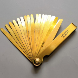 אנטי מגנטי פליז מוחש מד סט 0.05-1.00mm 20 ב 1 במכירה - Product Image 3